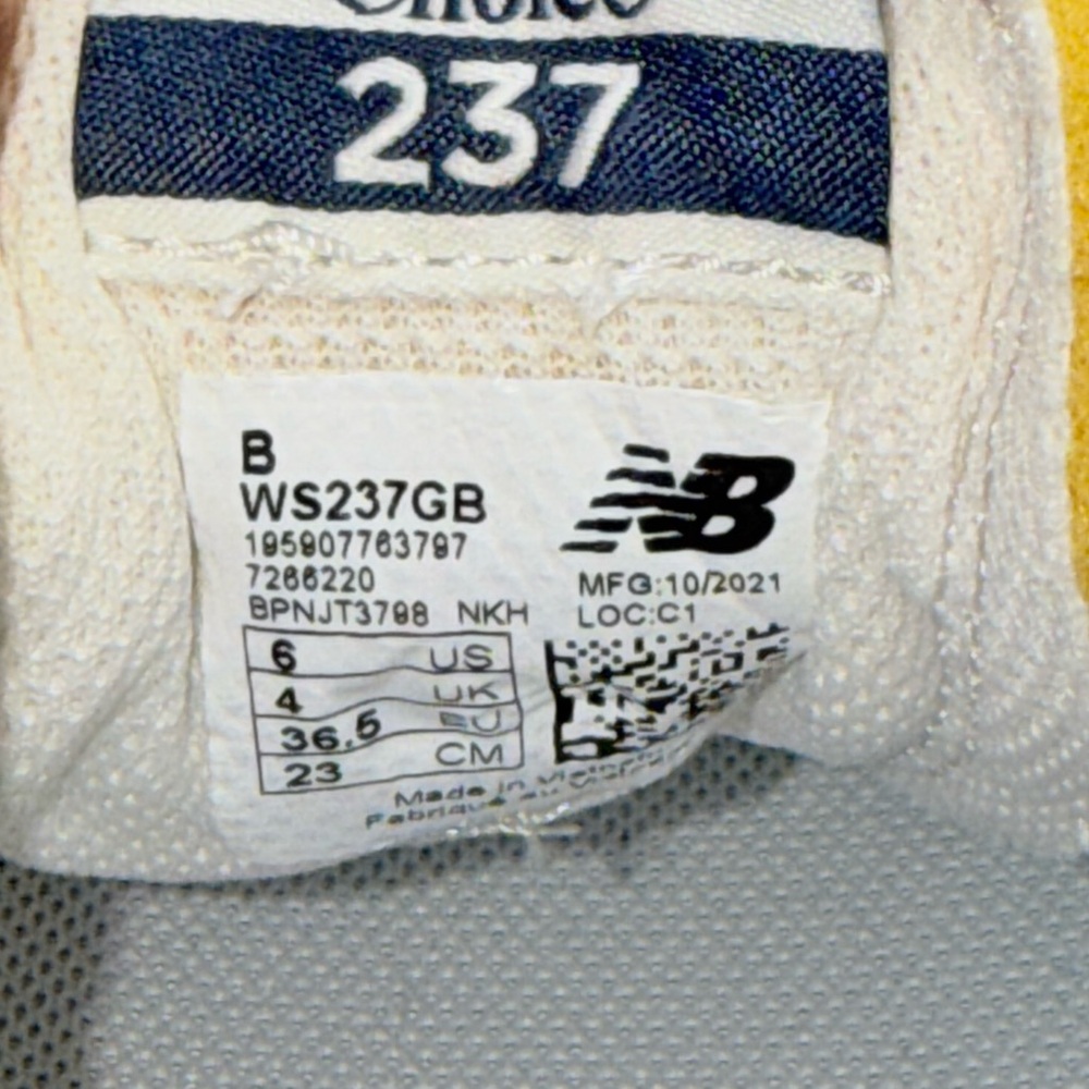 NEW BALANCE 237 LAVENDER/GREY - Picture 10 of 10